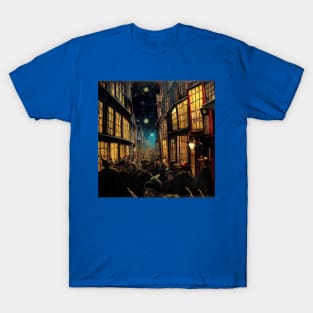 Starry Night in Diagon Alley T-Shirt